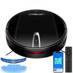 LIECTROUX V3S PRO Robot Süpürge ve Islak Paspas Kombosu, Akıllı Haritalama, WiFi Uygulaması, 4KPa Emiş Gücü, Fırçasız Motor, Alexa ve Google Asistan ile Çalışır, Evcil Hayvan Tüyleri, Halı ve Sert Zemin İçin İdeal